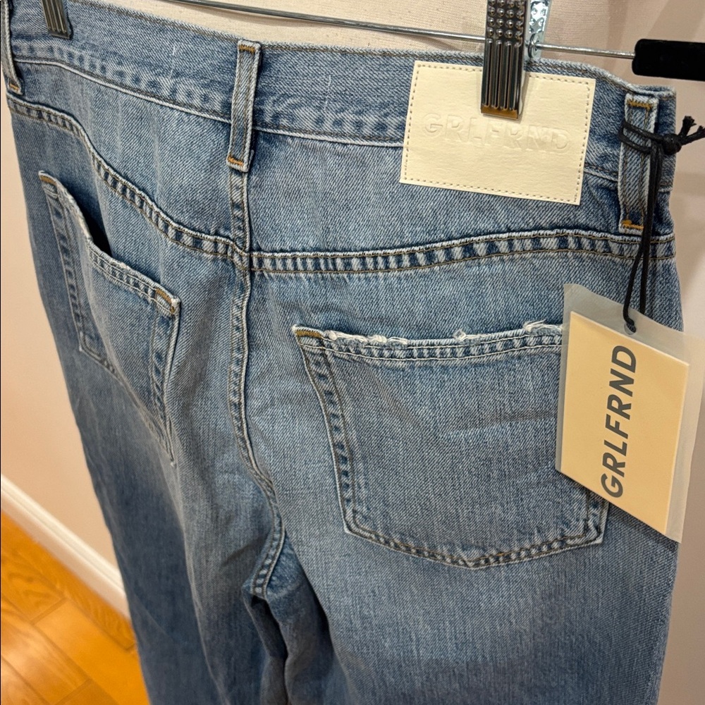 GRLFRND Bella Low Rise Boyfriend in West Village, Size: 25 - Picture 9 of 9